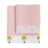 Hndkldest HappyFriday MR FOX Pink 2 Dele #6
