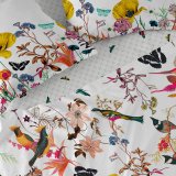 Monteret bundark HappyFriday Birds of paradise Multifarvet 140 x 200 x 32 cm  #4