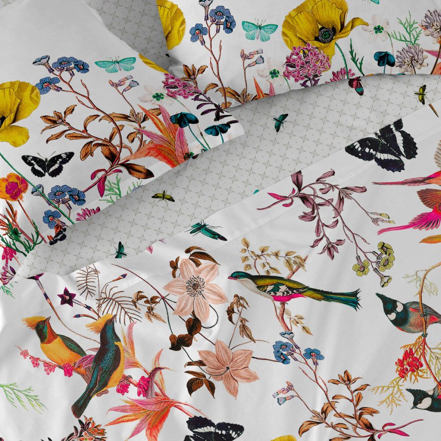 Monteret bundark HappyFriday Birds of paradise Multifarvet 140 x 200 x 32 cm  #4