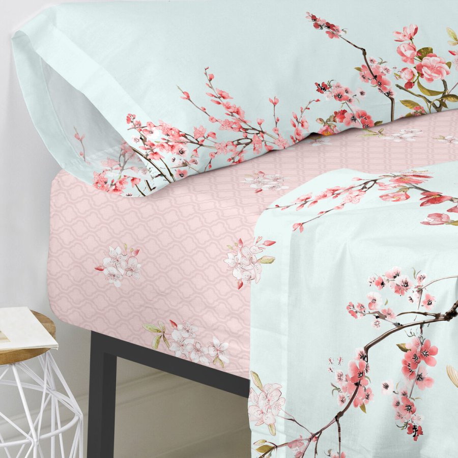 bundplastik HappyFriday Chinoiserie Multifarvet 90 x 200 x 32 cm #3