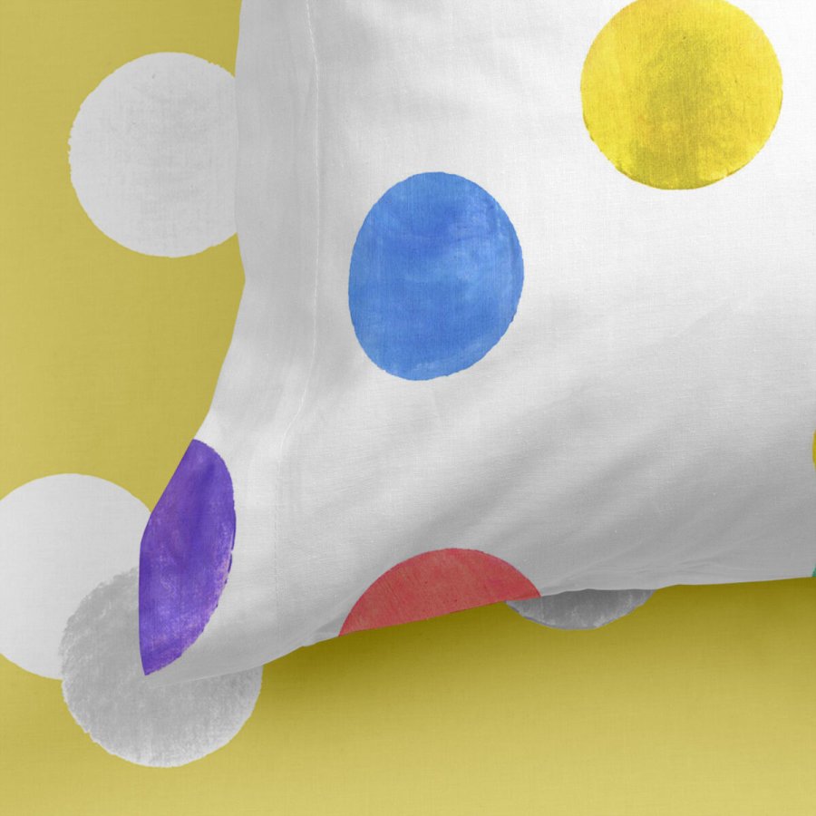 bundplastik HappyFriday Confetti Multifarvet 180 x 200 x 32 cm #6