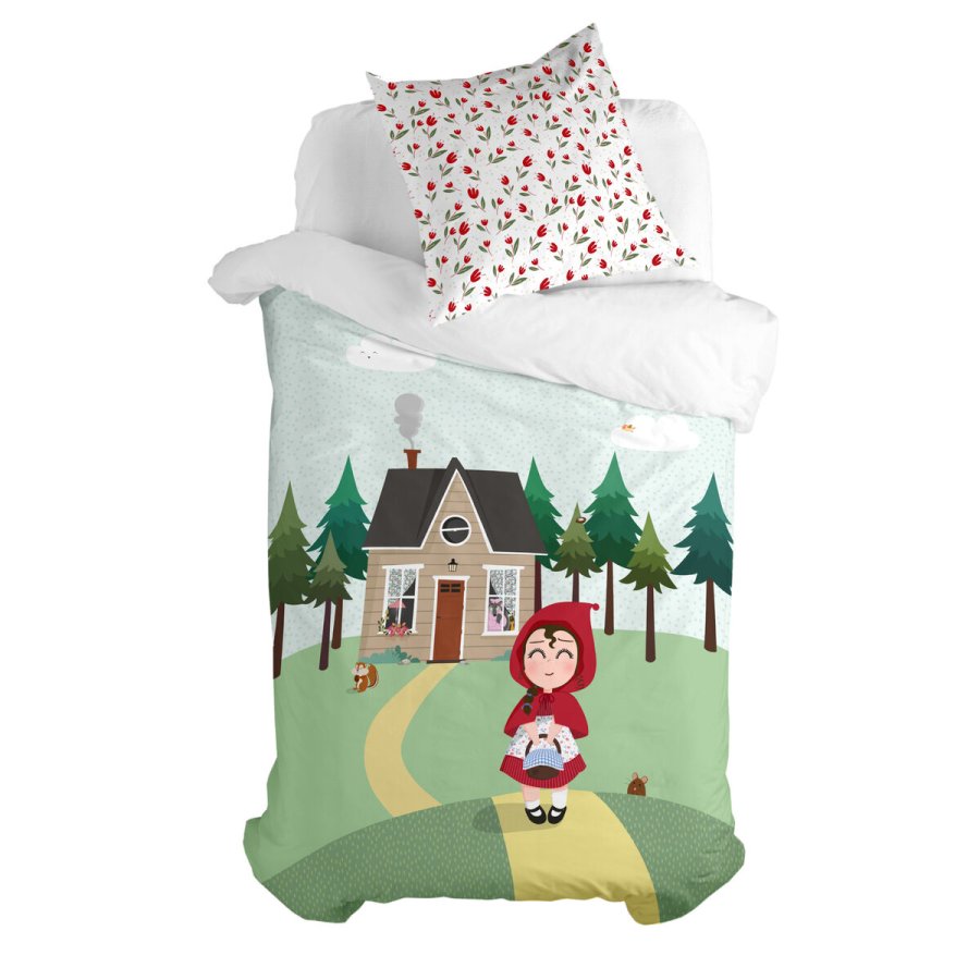 Pudebetrk HappyFriday Mr Fox Red Riding Hood Multifarvet 80 x 80 cm #4