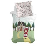 Pudebetrk HappyFriday Mr Fox Red Riding Hood Multifarvet 80 x 80 cm #5