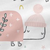 Dynebetrk uden fyld HappyFriday Moshi Moshi Best buddies Multifarvet 105 x 200 cm #5