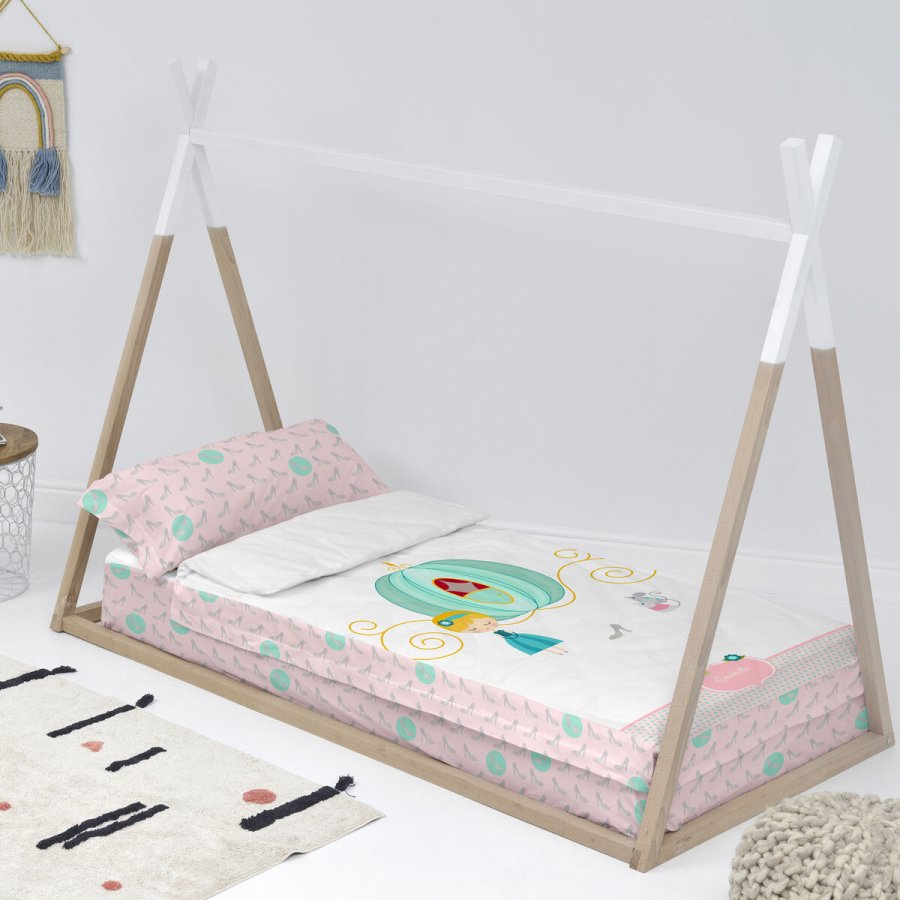 Dynebetrk uden fyld HappyFriday Mr fox Pumpkin Multifarvet 90 x 200 cm #2