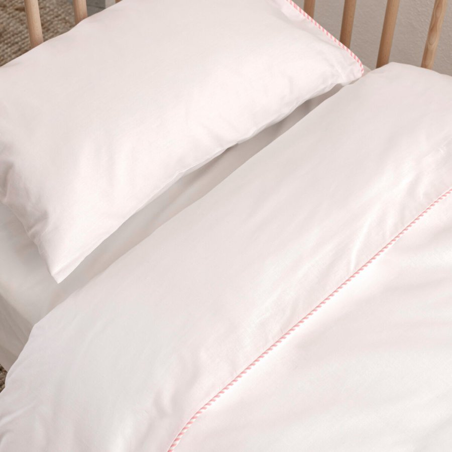 Dynebetrk st HappyFriday Basic Kids Pink Vugge til baby 2 Dele #16
