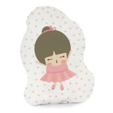 Pude HappyFriday Happynois Multifarvet Ballerina 40 x 30 cm #1