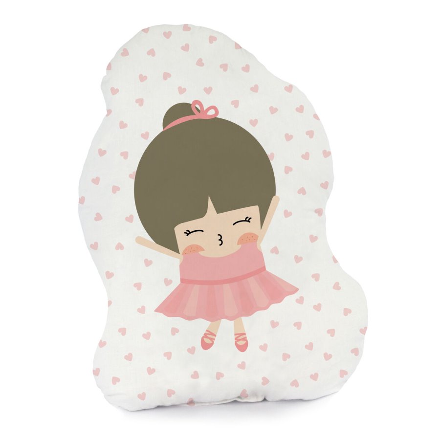 Pude HappyFriday Happynois Multifarvet Ballerina 40 x 30 cm #1