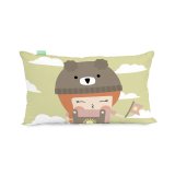 Pudebetrk HappyFriday Camping Multifarvet 50 x 30 cm #1