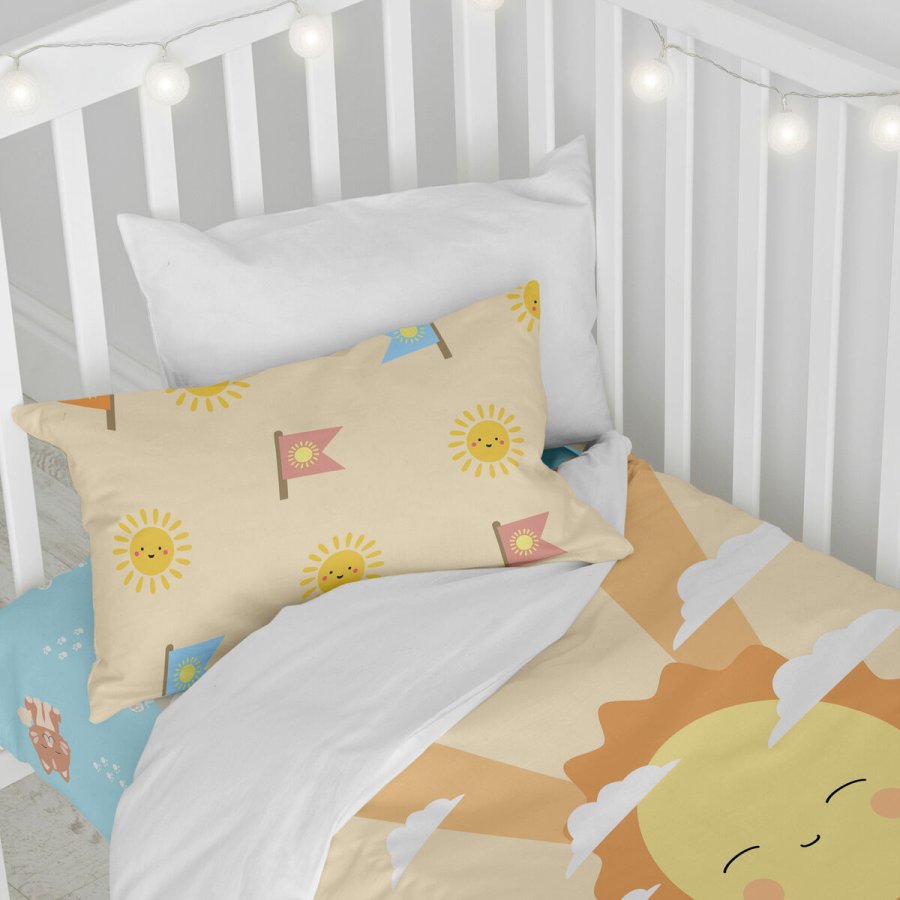 Dynebetrk st HappyFriday Happynois Camping Multifarvet Vugge til baby 2 Dele #16