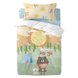 Dynebetrk st HappyFriday Happynois Camping Multifarvet Vugge til baby 2 Dele #1