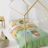 Dynebetrk st HappyFriday Happynois Camping Multifarvet Seng 105 2 Dele #11
