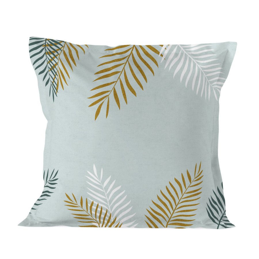 Pudebetrk HappyFriday Blanc Foliage Mint Multifarvet 80 x 80 cm #1