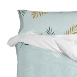 Pudebetrk HappyFriday Blanc Foliage Mint Multifarvet 45 x 110 cm #2