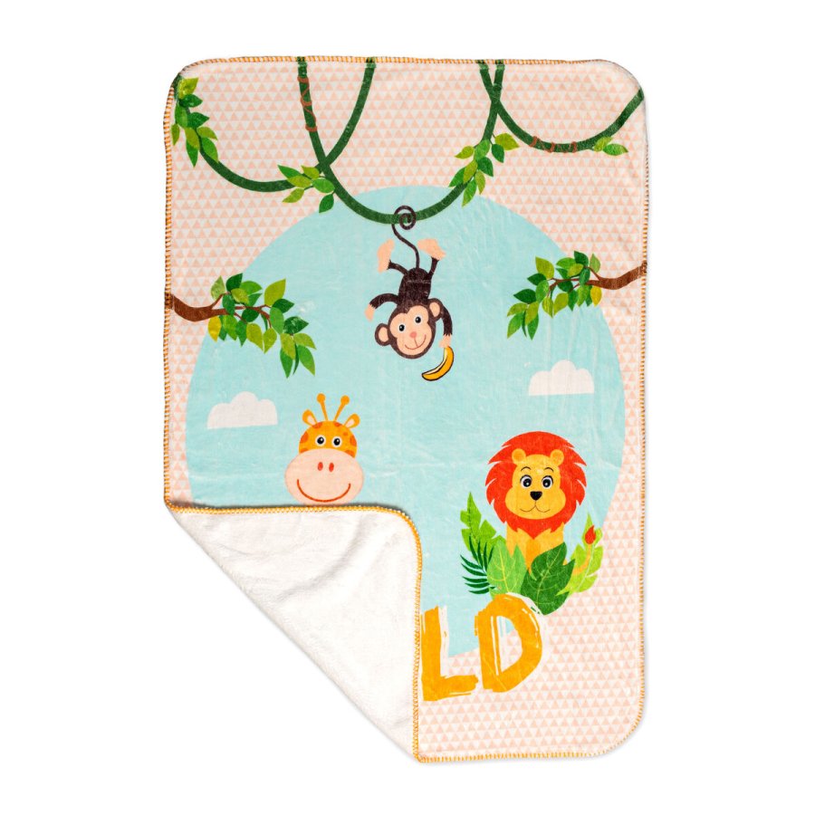 Tppe HappyFriday Mr Fox Wild Multifarvet Mikrofiber 110 x 140 cm #2