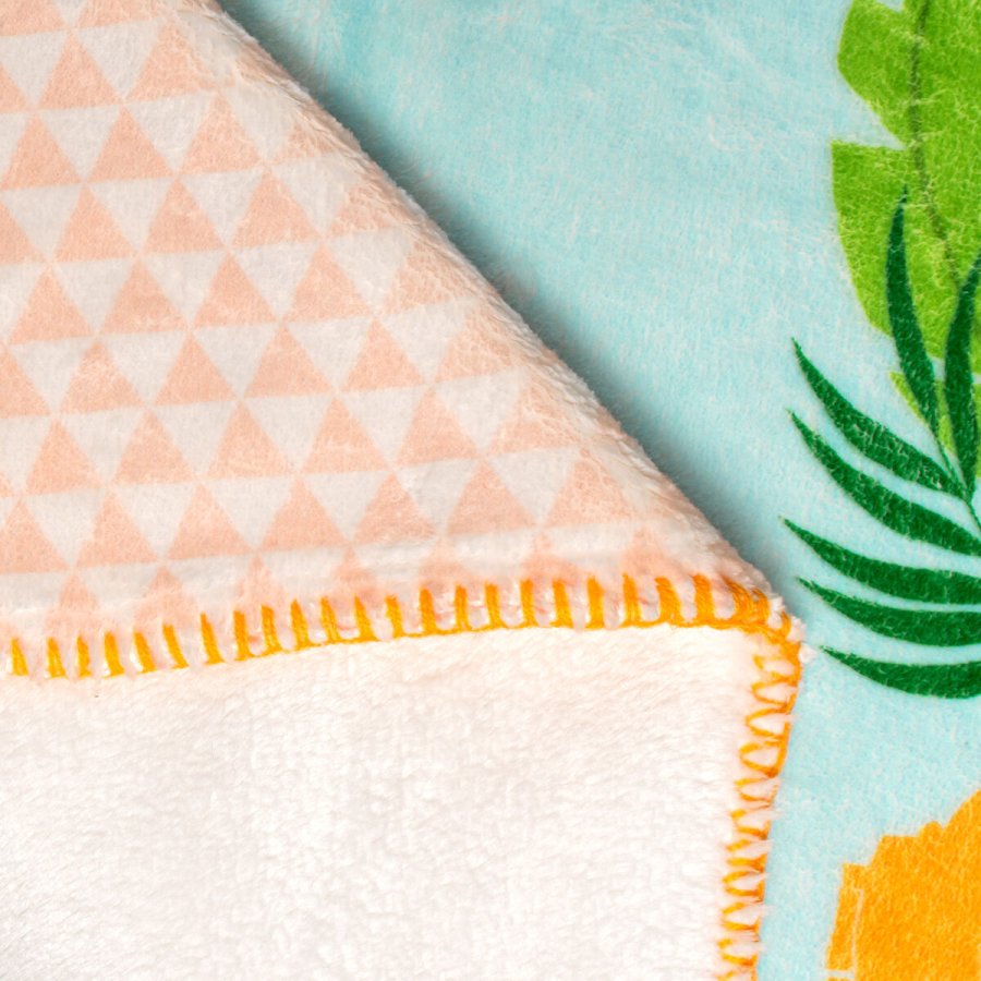 Tppe HappyFriday Mr Fox Wild Multifarvet Mikrofiber 110 x 140 cm #3