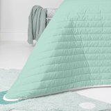 Sengetppe (vattppe) HappyFriday Basic Kids Dash Mint 180 x 260 cm #5