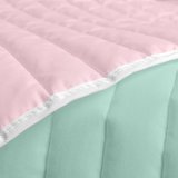 Sengetppe (vattppe) HappyFriday Basic Kids Dash Mint 180 x 260 cm #6