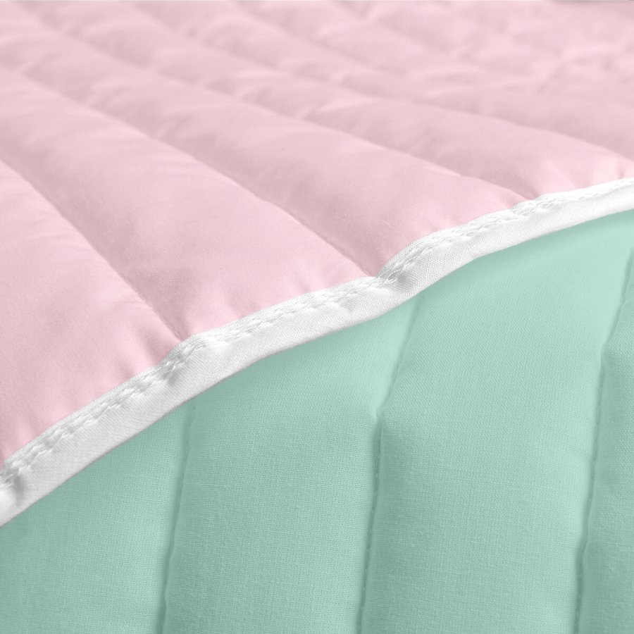 Sengetppe (vattppe) HappyFriday Basic Kids Dash Mint 180 x 260 cm #6