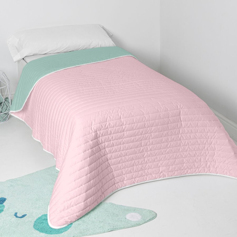 Sengetppe (vattppe) HappyFriday Basic Kids Dash Mint 180 x 260 cm #7