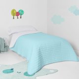 Sengetppe (vattppe) HappyFriday Basic Kids Dash Bl 200 x 260 cm #4