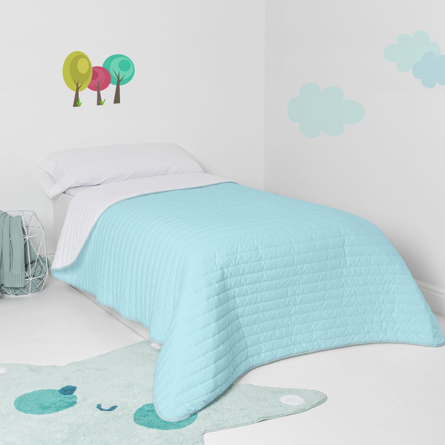Sengetppe (vattppe) HappyFriday Basic Kids Dash Bl 200 x 260 cm #4