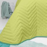 Sengetppe (vattppe) HappyFriday Basic Kids Arista Grn 200 x 260 cm #4