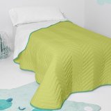 Sengetppe (vattppe) HappyFriday Basic Kids Arista Grn 180 x 260 cm #2