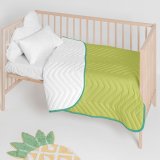 Sengetppe (vattppe) HappyFriday Basic Kids Arista Grn 100 x 130 cm #2