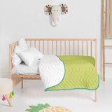 Sengetppe (vattppe) HappyFriday Basic Kids Arista Grn 100 x 130 cm #3