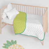 Sengetppe (vattppe) HappyFriday Basic Kids Arista Grn 100 x 130 cm #6