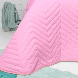 Sengetppe (vattppe) HappyFriday Basic Kids Arista Pink 200 x 260 cm #4
