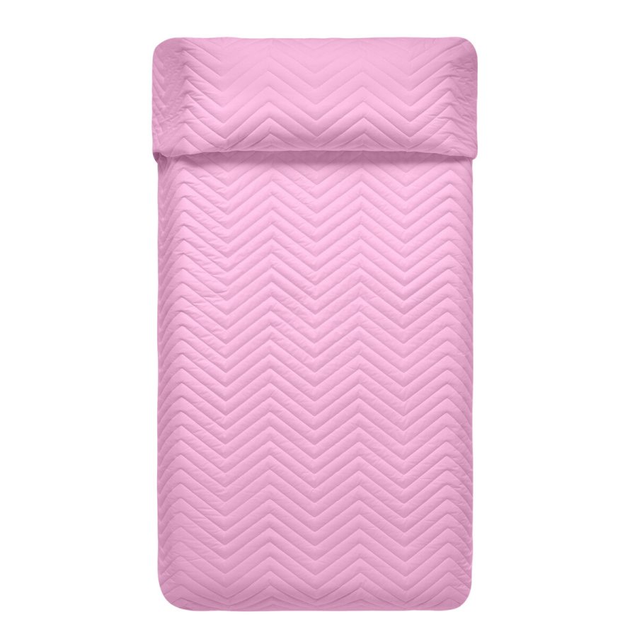 Sengetppe (vattppe) HappyFriday Basic Kids Arista Pink 200 x 260 cm #1