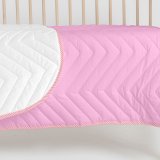 Sengetppe (vattppe) HappyFriday Basic Kids Arista Pink 100 x 130 cm #4