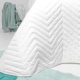 Sengetppe (vattppe) HappyFriday Basic Kids Arista Hvid 200 x 260 cm #4