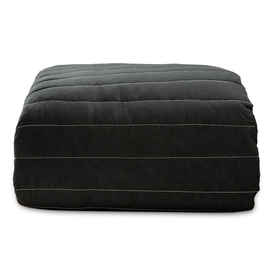 Sengetppe med to sider HappyFriday Basic Dash Sort 260 x 260 cm #4
