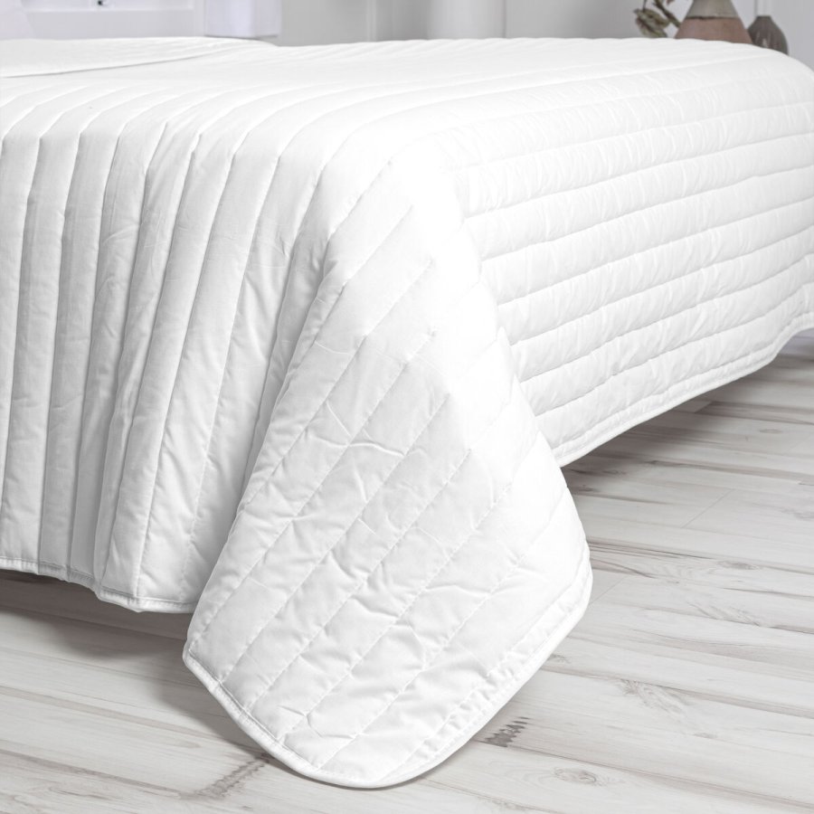 Colchas HappyFriday BASIC Hvid 180 x 260 cm 33 x 16 x 43 cm #16