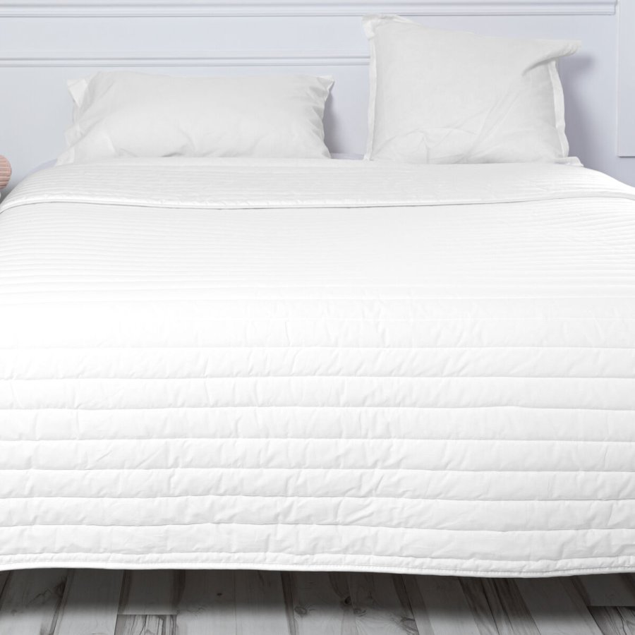 Colchas HappyFriday BASIC Hvid 180 x 260 cm 33 x 16 x 43 cm #31