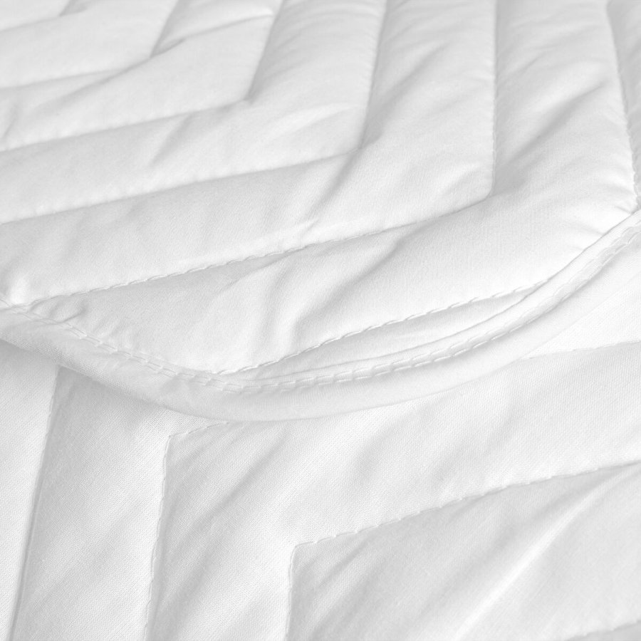 Sengetppe (vattppe) HappyFriday Arista Hvid 270 x 260 cm #26
