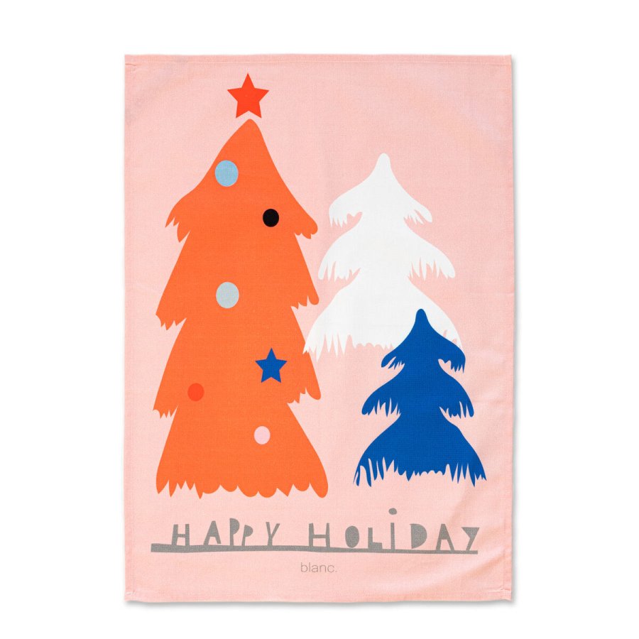 Karklud HappyFriday Xmas Ho Ho Ho Multifarvet 70 x 50 cm (2 enheder) #6