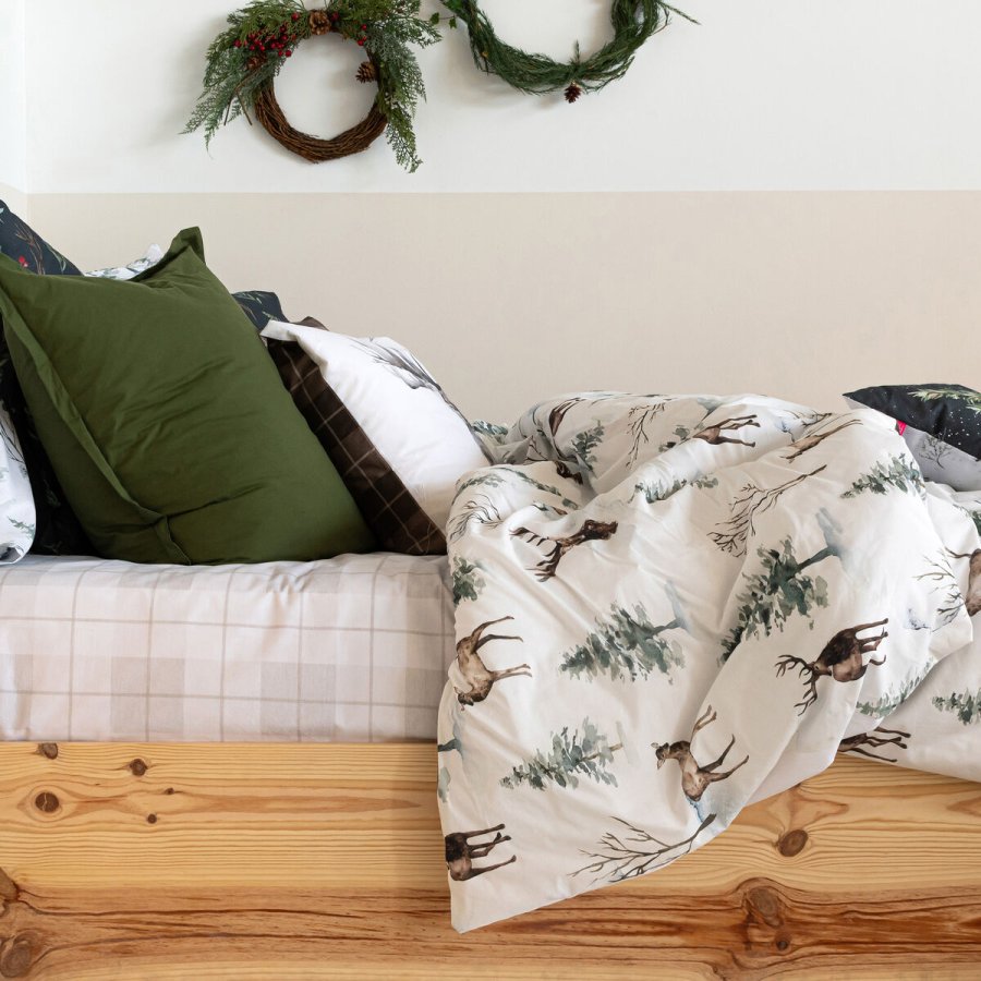 Nordisk cover HappyFriday Mystical winter Multifarvet 140 x 200 cm #3