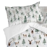 Pudebetrk HappyFriday Mystical winter Multifarvet 50 x 75 cm (2 enheder) #2