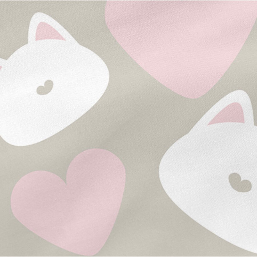 Pudebetrk HappyFriday Happynois Kitty Multifarvet 60 x 70 cm #2