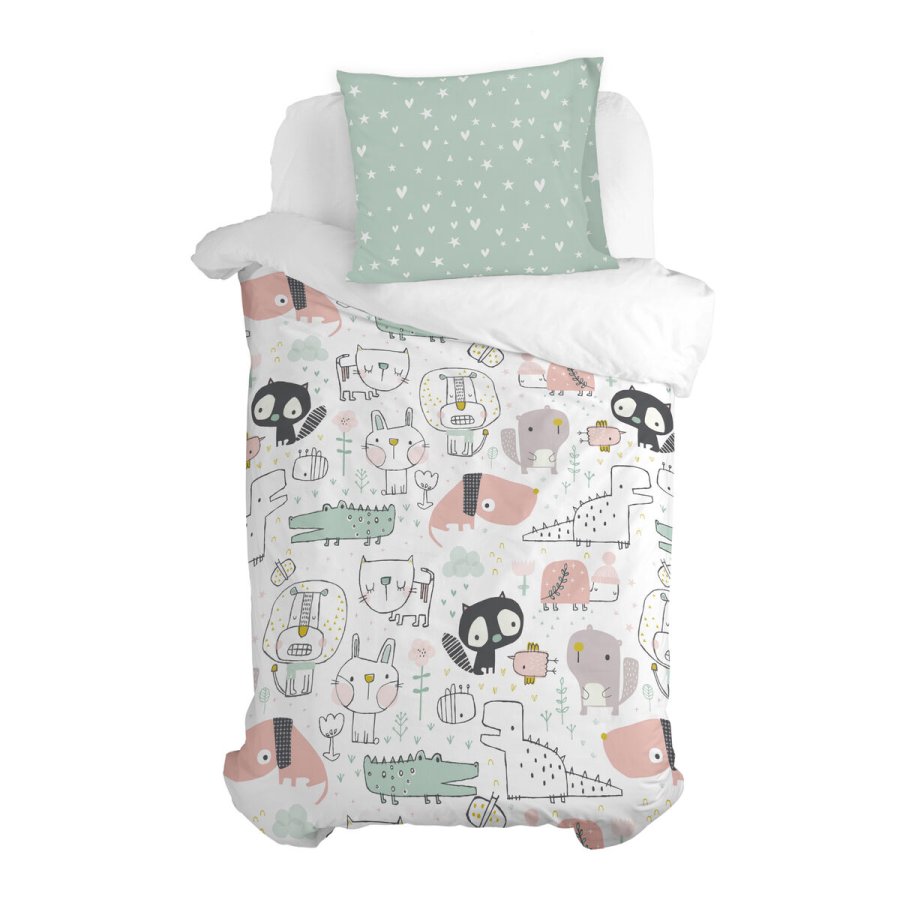 Pudebetrk HappyFriday Moshi Moshi Best Buddies Multifarvet 60 x 70 cm #3