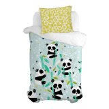 Pudebetrk HappyFriday Moshi Moshi Panda Garden Multifarvet 60 x 70 cm #3