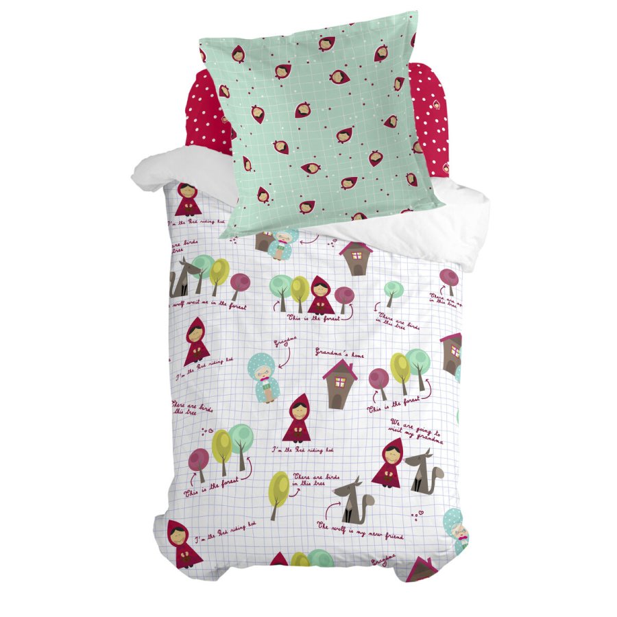 Pudebetrk HappyFriday Mr Fox Grandma Notebook Multifarvet 80 x 80 cm #4