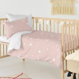 Dynebetrk st HappyFriday Basic Kids Pink Vugge til baby 2 Dele #11