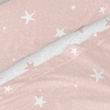 Sengetj st HappyFriday Basic Kids Little star Pink 2 Dele #2