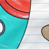 Dynebetrk uden fyld HappyFriday Mr Fox Space rocket Multifarvet 105 x 200 cm #5