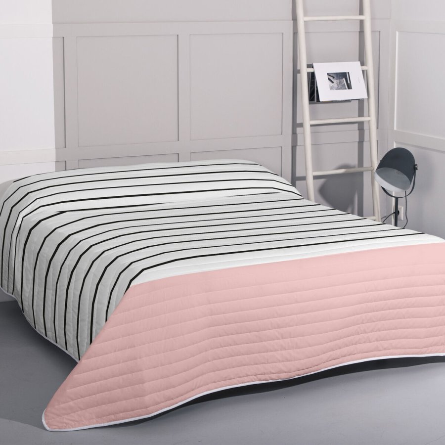 Sengetppe (vattppe) HappyFriday Blanc Blush Multifarvet 180 x 260 cm #11